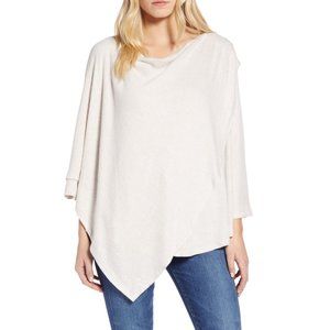 BOBEAU Cozy Poncho Top